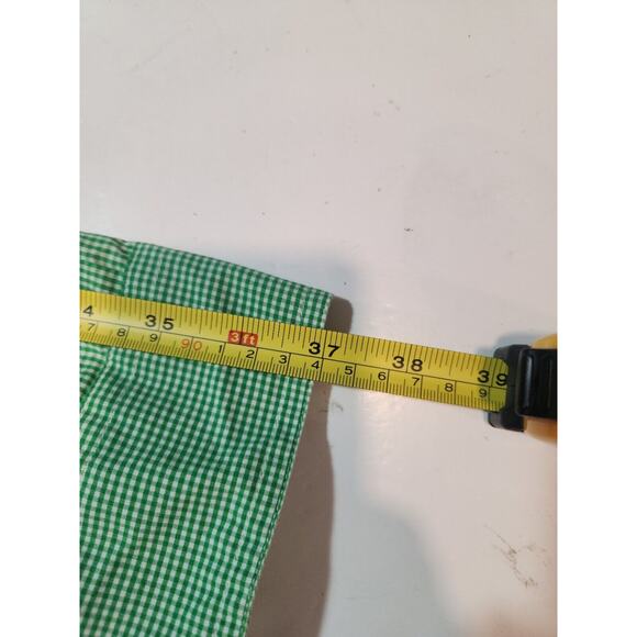 Chaps Shirt Mens 3XB Green Check Long Sleeve Big & Tall Preppy Academia Dadcore - Picture 8 of 9